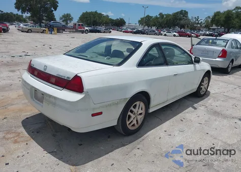 2002 Honda Accord 3.0 Ex z USA, uszkodzony, nr VIN 1HGCG22532A019699